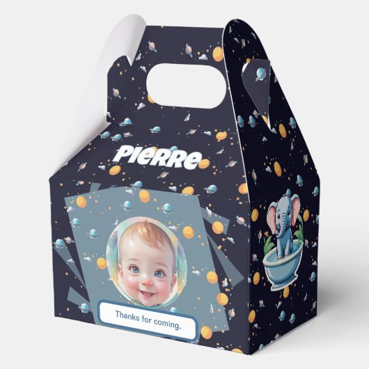 Babyparty Geschenkschachtel (Vorderseite)