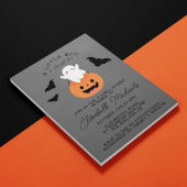Babyparty | Halloween Lil' Boo Ghost Mitteilungskarte
