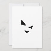 Babyparty | Halloween Niedliche Mummy Giraffe Mitteilungskarte (Rückseite)