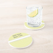 Babyparty im Gelb Untersetzer (Seite)