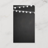 Babyparty | Imitats Gold Foil Mermaid Diaper Begleitkarte (Rückseite)