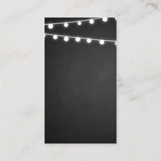 Babyparty | Imitats Gold Foil Mermaid Diaper Begleitkarte (Rückseite)