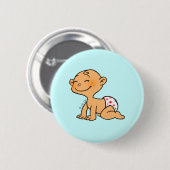 Babyparty (Junge) Button (Vorne & Hinten)