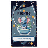 Babyparty Kleine Geschenktüte (Rückseite)