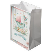 Babyparty Mittlere Geschenktüte (Rückseite Schrägansicht)