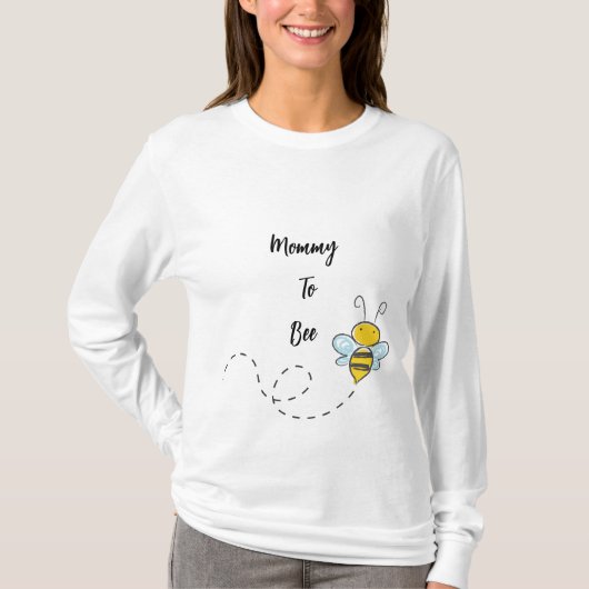 Babyparty | Mommy to Bee T - Shirt (Vorderseite)