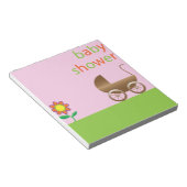 Babyparty Notizblock (angewinkelt)