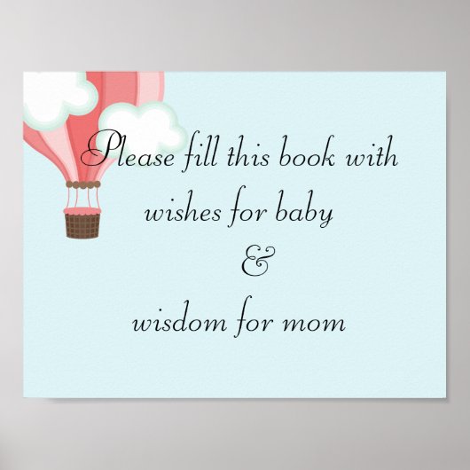 Babyparty Poster (Vorne)