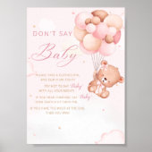 Babyparty Poster (Vorne)