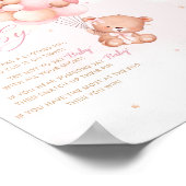 Babyparty Poster (Ecke)