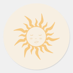 Babyparty Runder Aufkleber