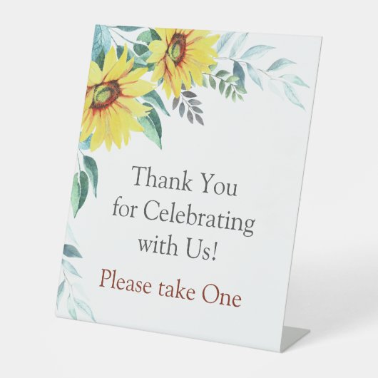 Babyparty Sockelschild (Vorderseite)