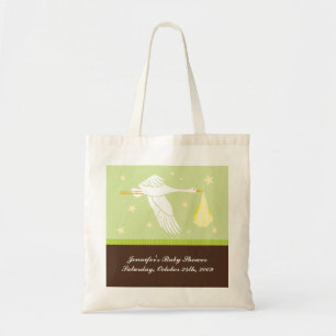 Babyparty-Tasche - Grün und Brown Tragetasche