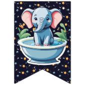 Babyparty Wimpelkette (Erste Fahne)