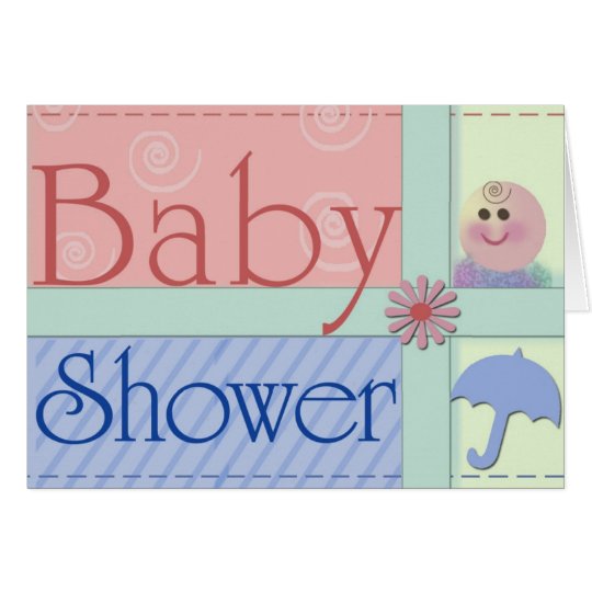 Babypartyeinladungskarten Karte