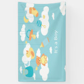 Babypartyfahne Banner (Vertikal)