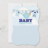 Babypartykarte Einladung (Vorderseite)