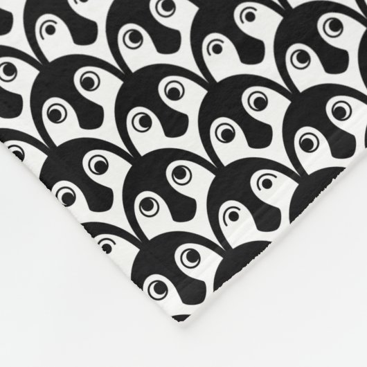 Babypenguin-Parade-Fleece-Decke Fleecedecke (Ecke)