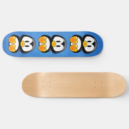 Babypinguin-Schlepplifte Skateboard (Horizontal)