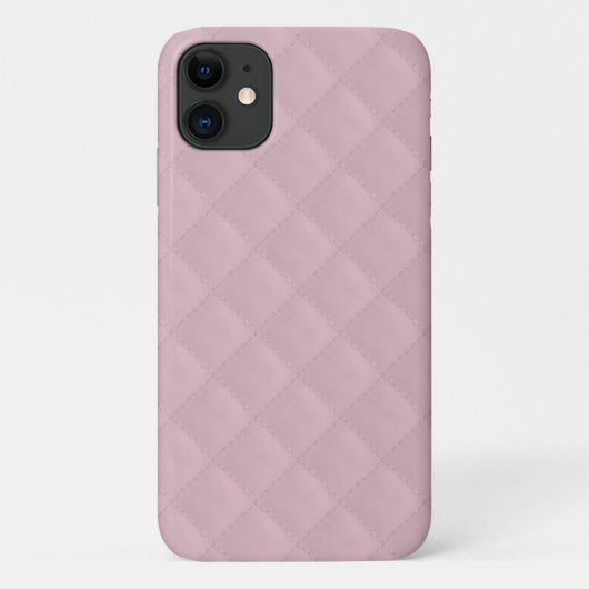 Babypink-Stechleder Case-Mate iPhone Hülle (Rückseite)