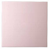 Babypinke Fliese (Vorderseite)