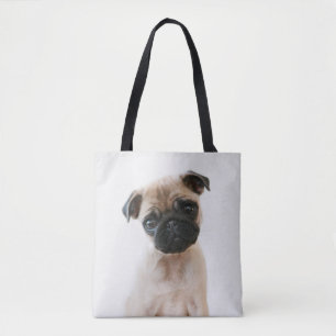 Babyportrait Mops Tasche