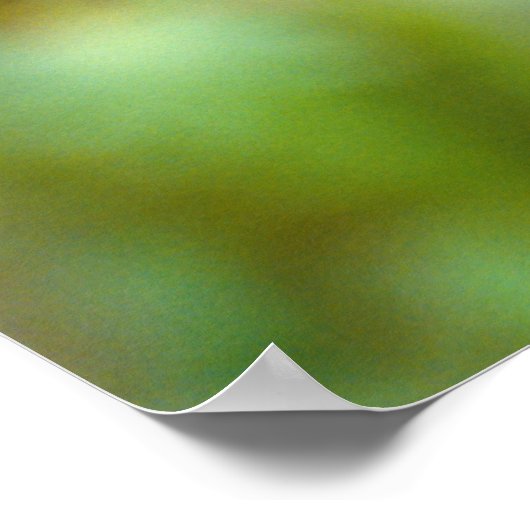 Babyportrait "Snow Monkey" Poster (Ecke)