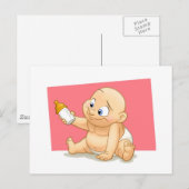 Babypostkarte Postkarte (Vorne/Hinten)