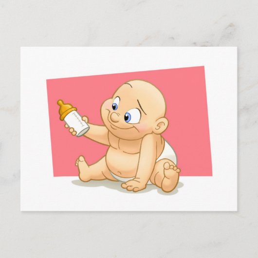 Babypostkarte Postkarte (Vorderseite)