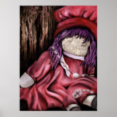 Babypuppe. Ölgemälde. Poster (Vorne)