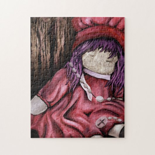 Babypuppe. Puzzle (Vertikal)