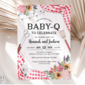 BabyQ Baby Shower GRILLEN Baby Shower Einladung