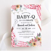 BabyQ Baby Shower GRILLEN Baby Shower Einladung