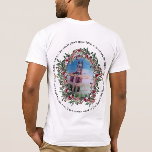 Babyracehorse mare.T - Shirt (Rückseite)