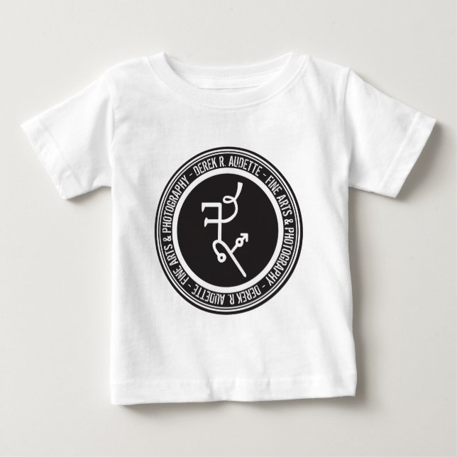 BabyRaglan Derek R. Audette Logo Baby T-shirt (Vorderseite)
