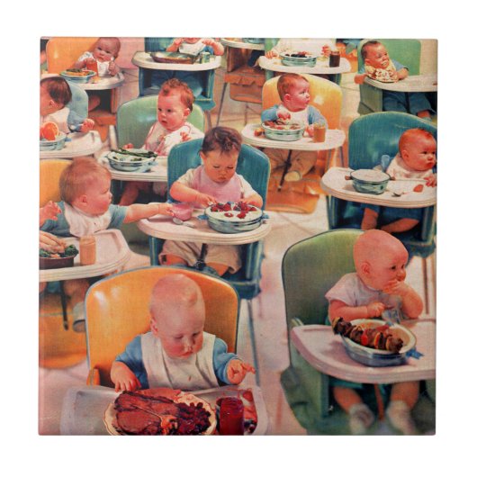 Babyrestaurant Fliese (Vorderseite)