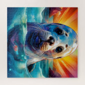 Babyrobbe Puzzle (Horizontal)