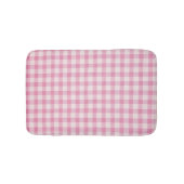 Babyrosa Gingham Badematte (Vorderseite)