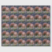 Babyrot Einschlagpapier Geschenkpapier (Flach)