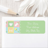 Babyrücksendetikett (Insitu)