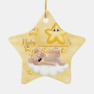 Baby's1st Sonnenwende-Verzierung Keramik Ornament