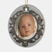 Babys 1. Foto Keramikornament (Links)