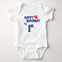 Baby's 1. Geburtstag Bodysuit Baby Strampler