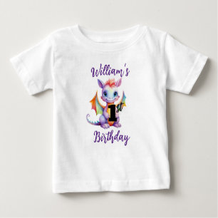 Baby's 1. Geburtstag Dragon T - Shirt
