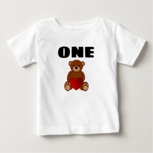 BABY'S 1. GEBURTSTAGES TEDDY BEAR T - SHIRT