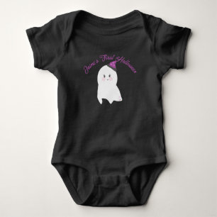 Baby's 1. Halloween Hexen-Geist Baby-Body Baby Strampler