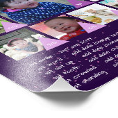 BABYS 1. JAHR FOTO COLLAGE 8x12 $5 oder weniger! (Ecke)