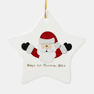 Babys 1. Weihnachten 2011 Keramikornament