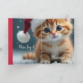 Babys 1. Weihnachten Karte (Innenseite)