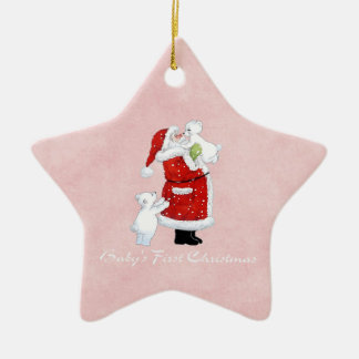 Babys 1. Weihnachten Keramik Ornament